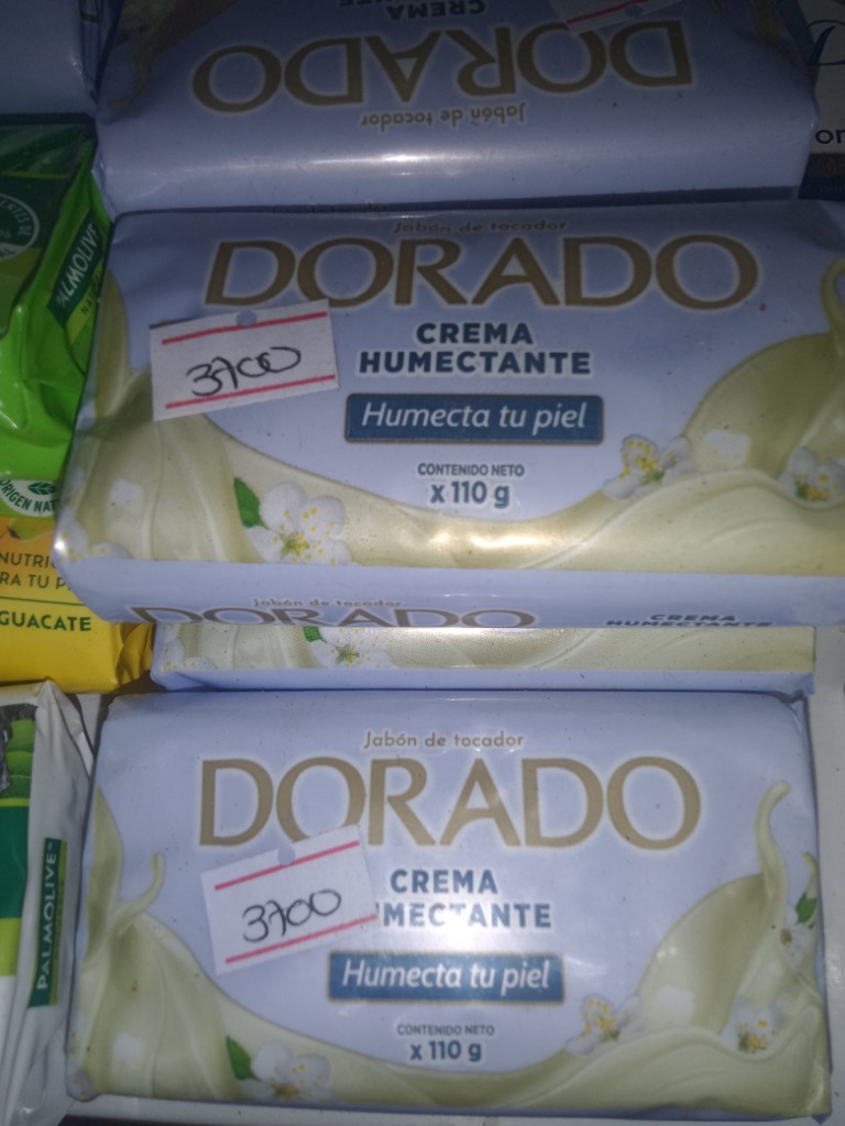 Jabon dorado crema humectante x125g
