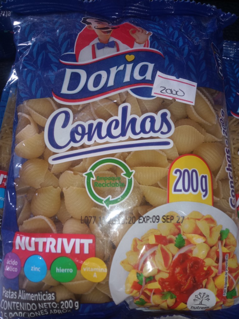 Doria Conchas 200g