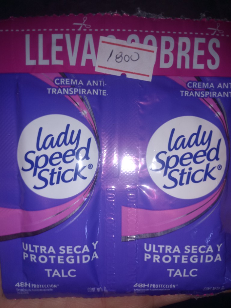 Lady Speed Stick talco