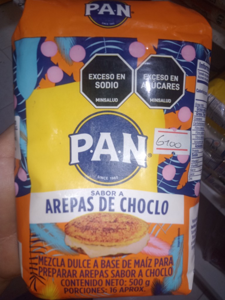 Harina pan dulce choclo