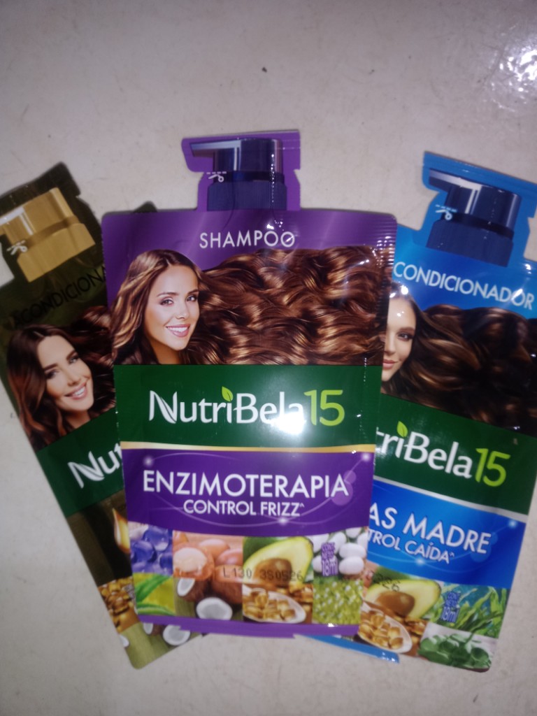 NutriBela 15 shampoo acondicionador crema
