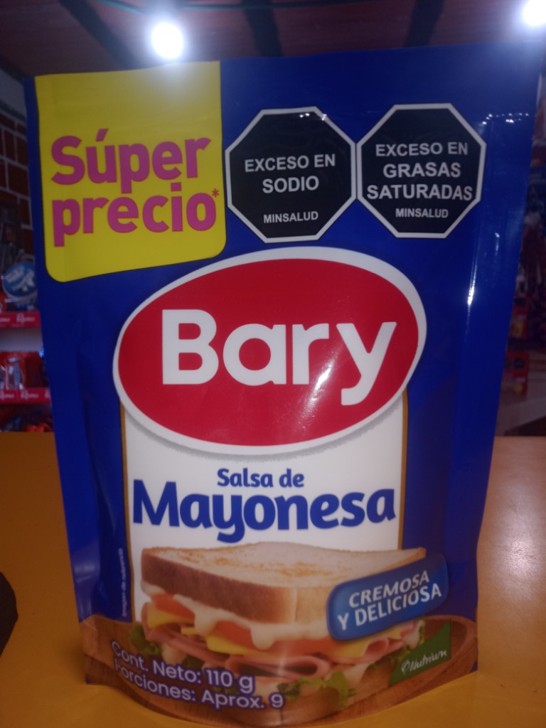 Bary salsa de mayonesa 110g