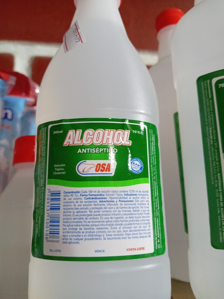 Alcohol Osa X 345ml