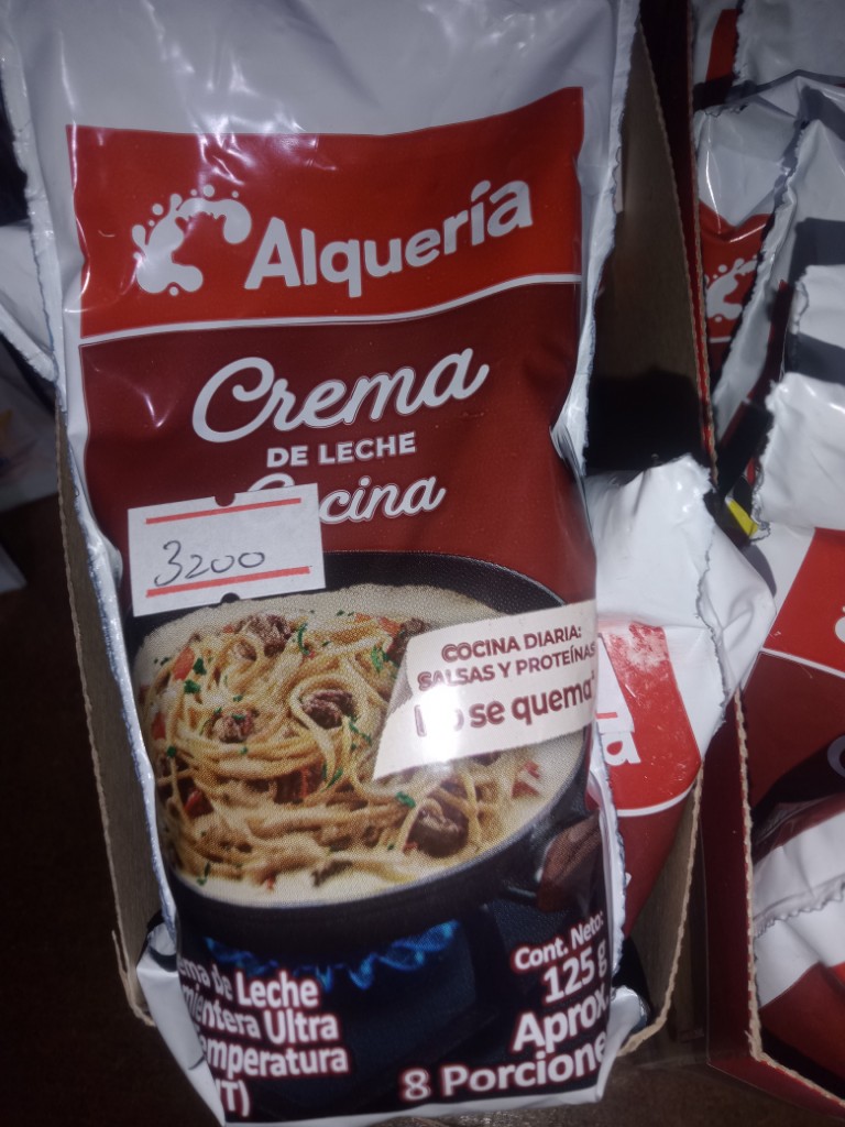 crema de leche alqueria