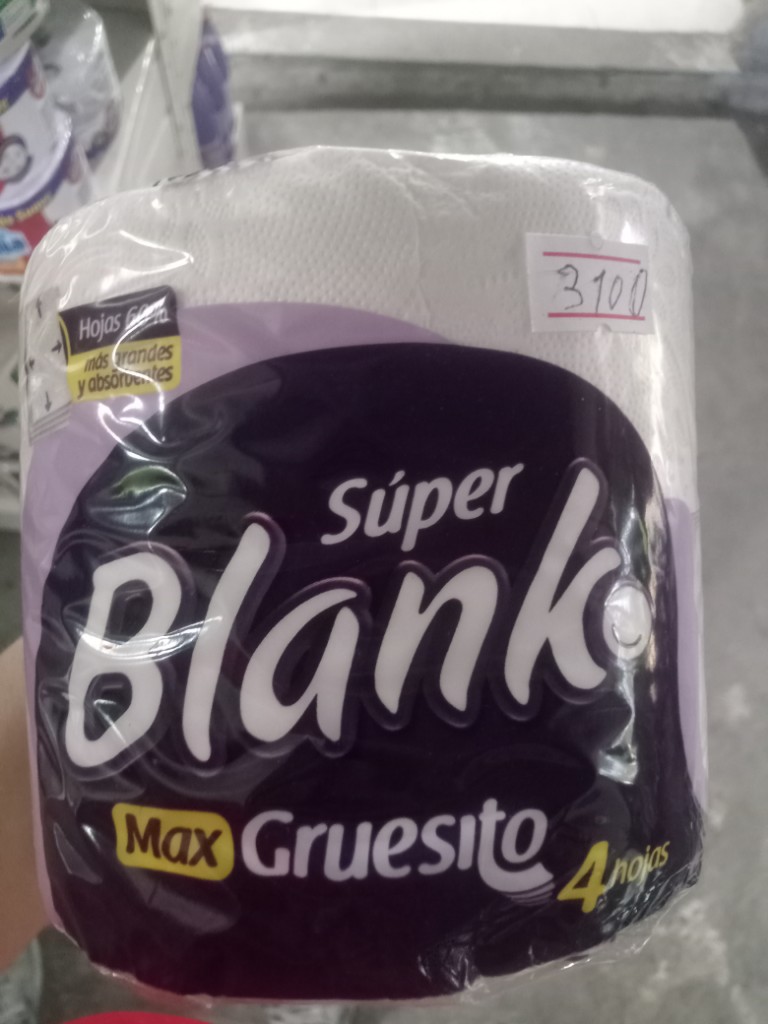 Súper Blank Max Gruesito 4 rollos