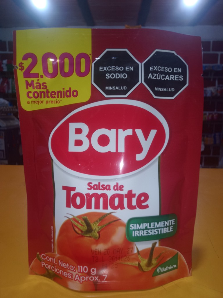 Bary salsa de tomate 110g