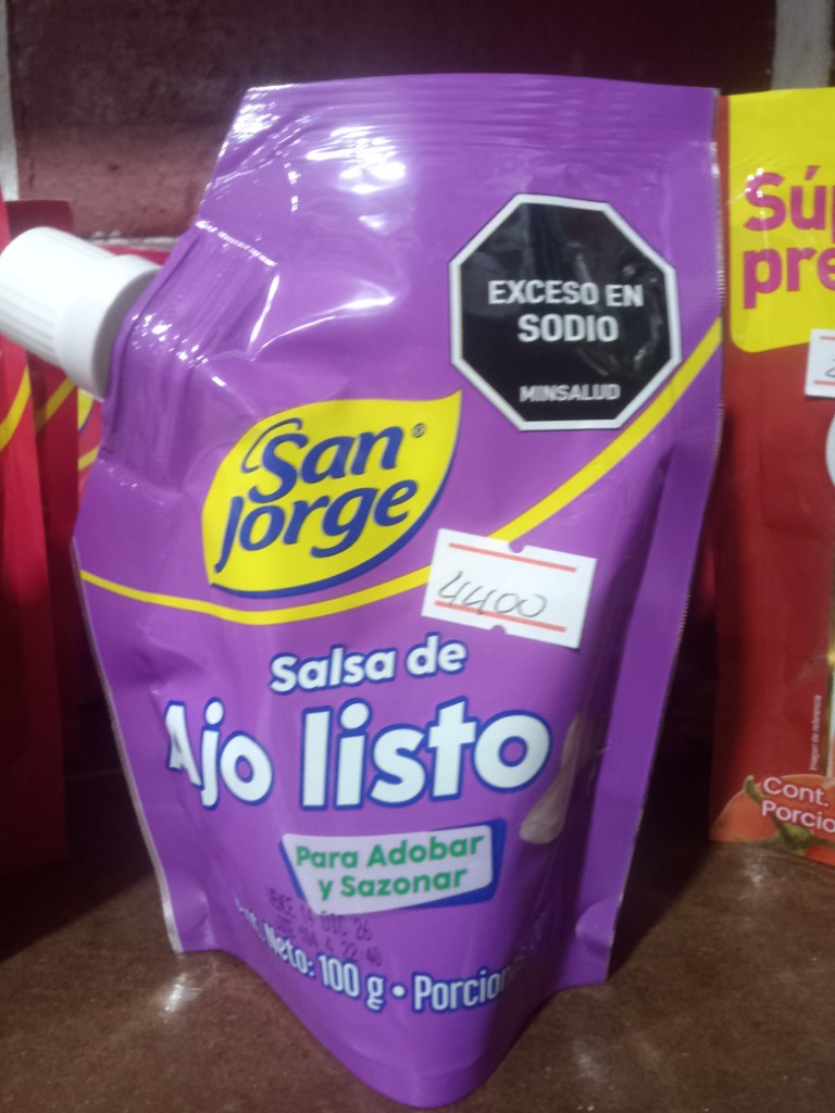 San Jorge Salsa de Ajo Listo