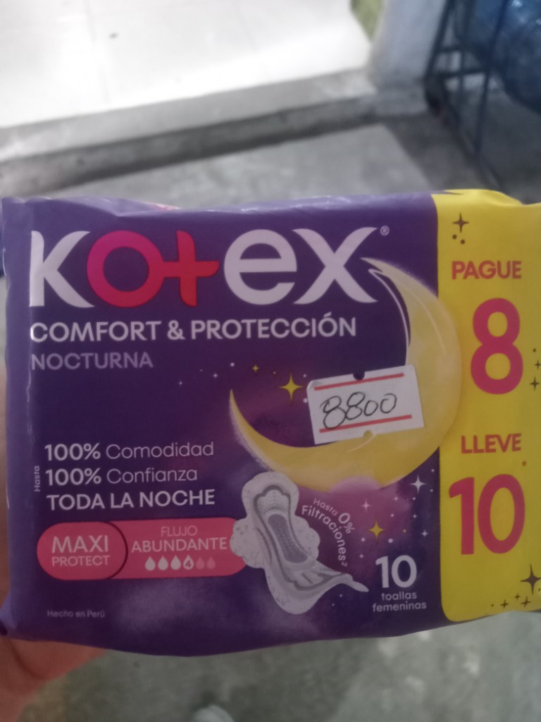 Kotex toallas nocturnas