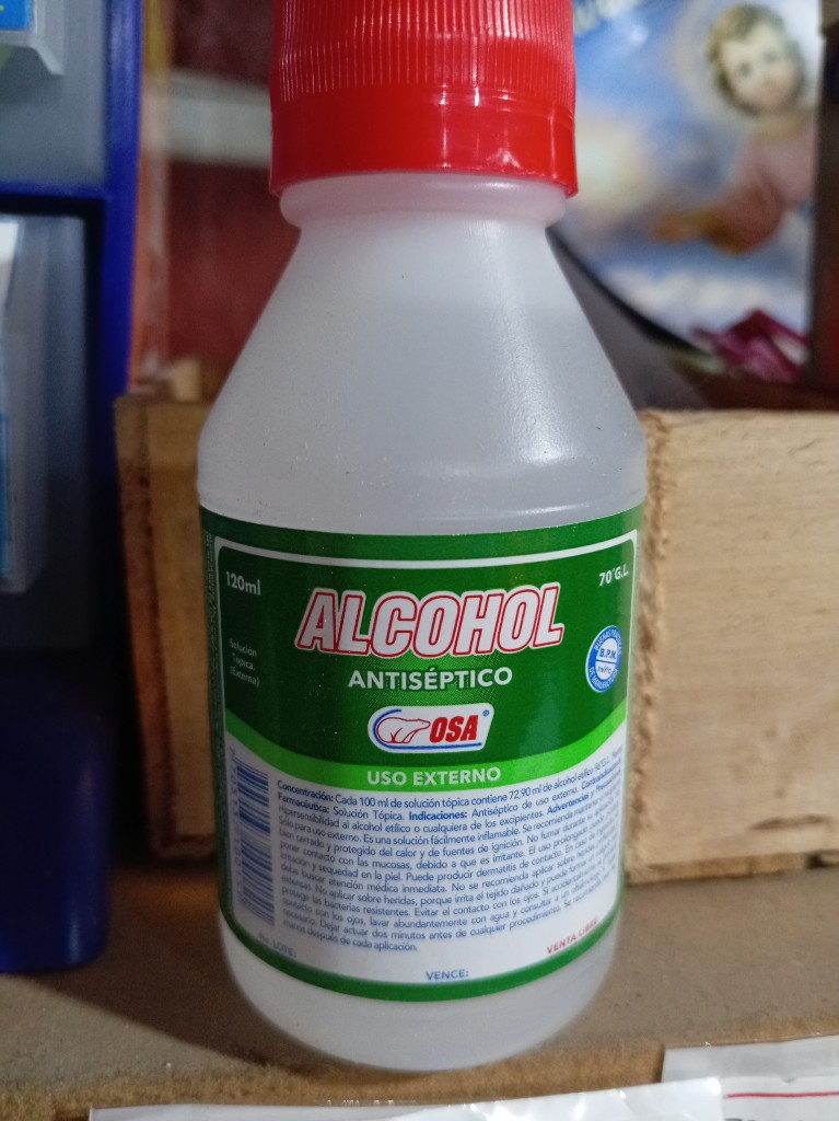 Alcohol ossa x 120ml