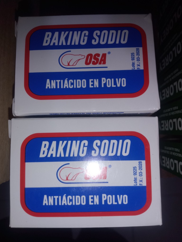Bicarbonato caja
