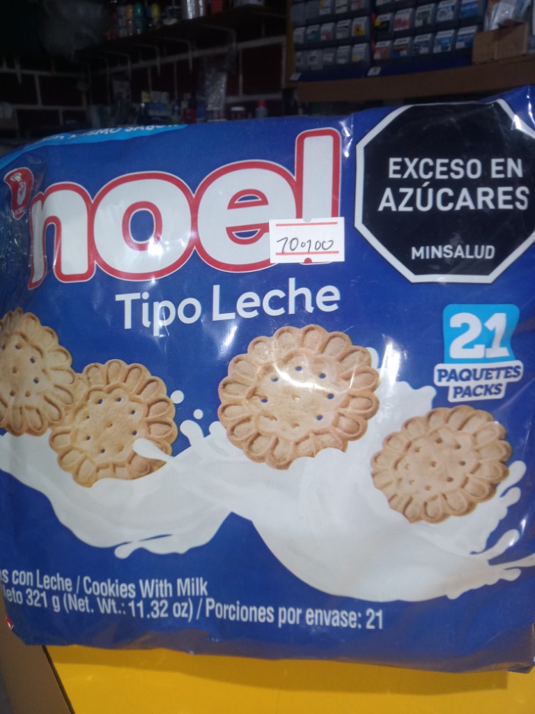 Noel tipo Leche 321g