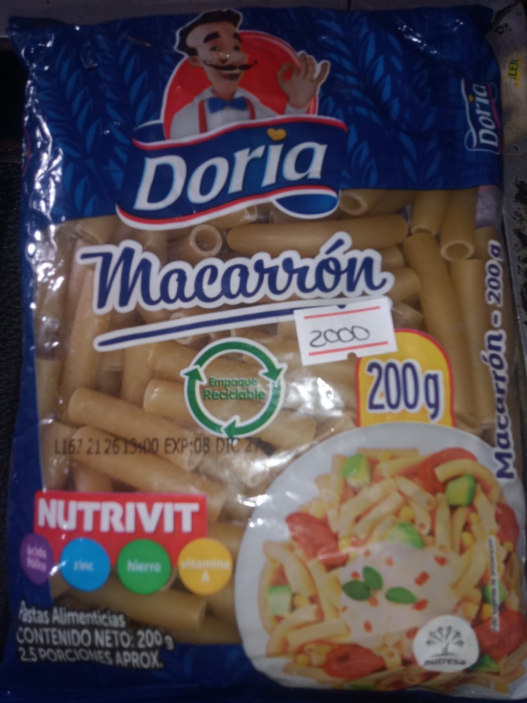 Doria Macarrón 200g