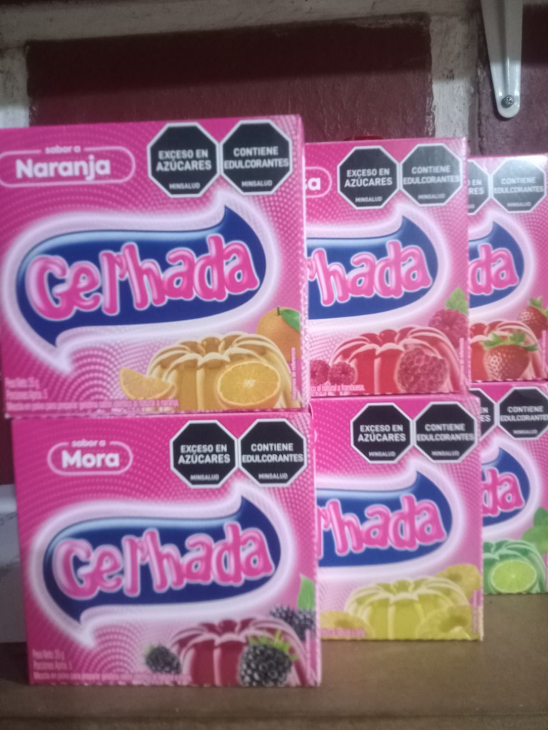 Gelatina Gelhada sabores *35gr