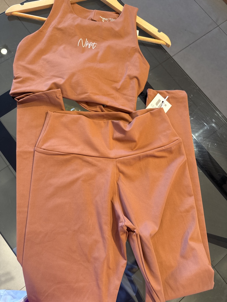 Nkfit conjunto Hiver marrom