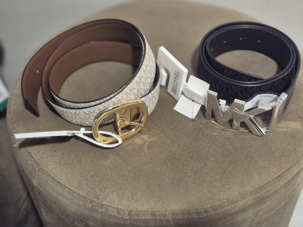 Michael Kors cinturon mujer reversible