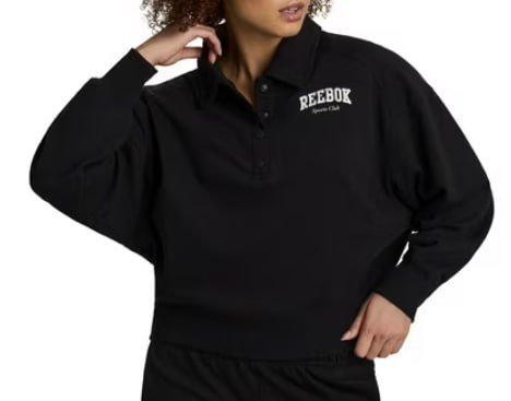 Reebok polo negro