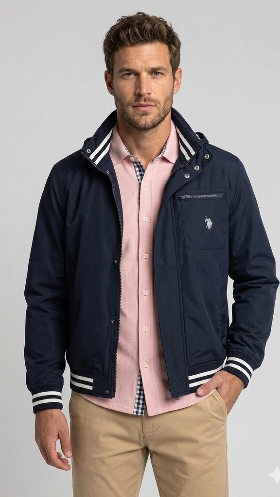 Us Polo Assn campera azul marino