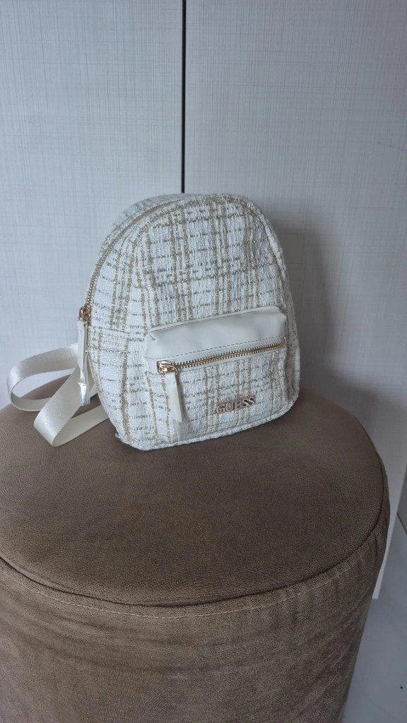GUESS mochila blanca