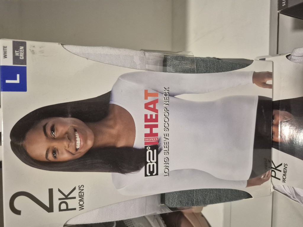 32° Heat remera blanca manga larga