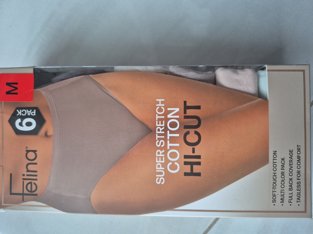 Felina calzon hi-cut 6 pack