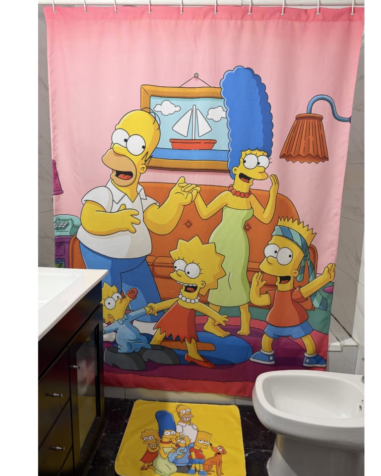 CORTINA LOS SIMPSON