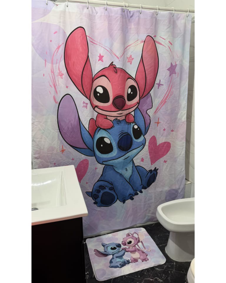 CORTINA STITCH Y ANGEL
