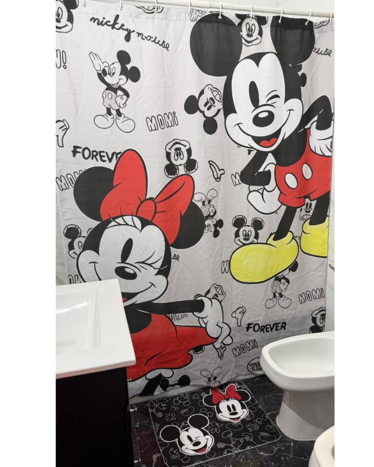 CORTINA MICKEY Y MINNIE