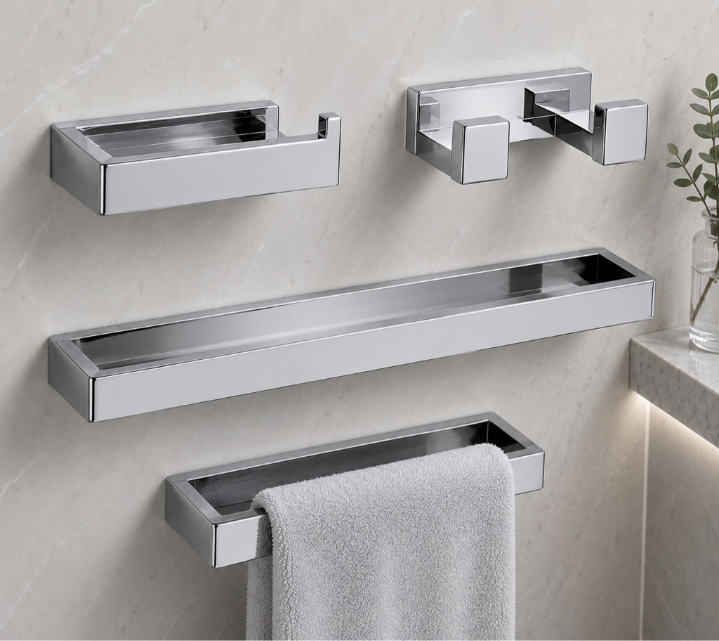 Accesorio Helmond cromo