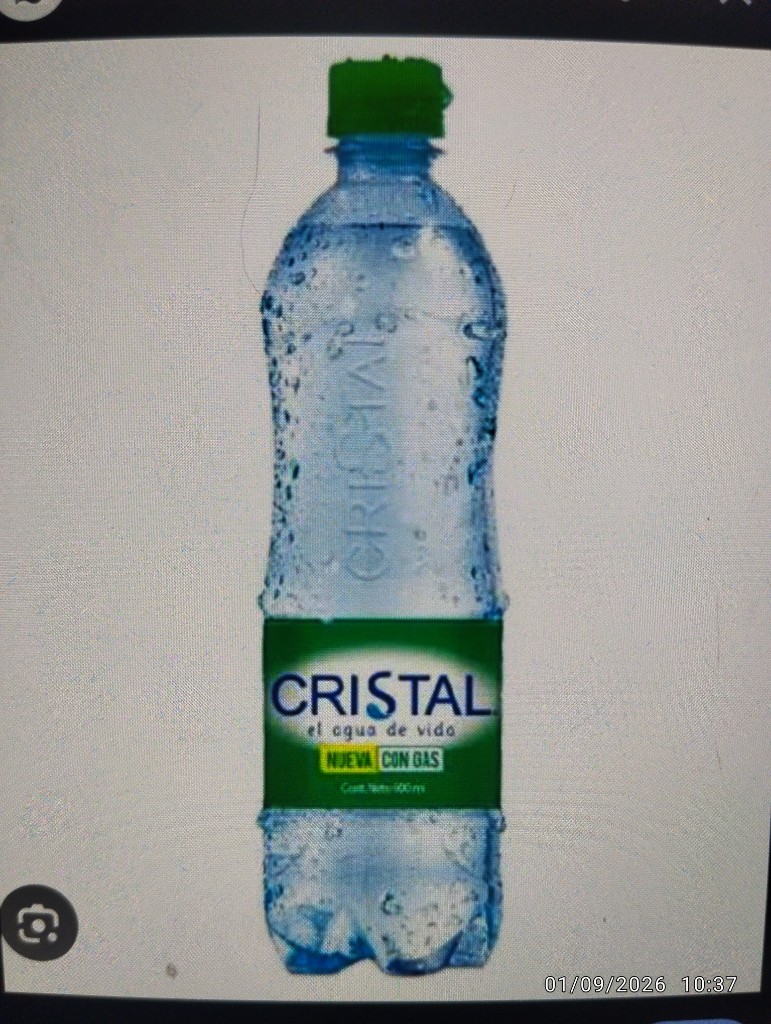 Agua gas cristal x24