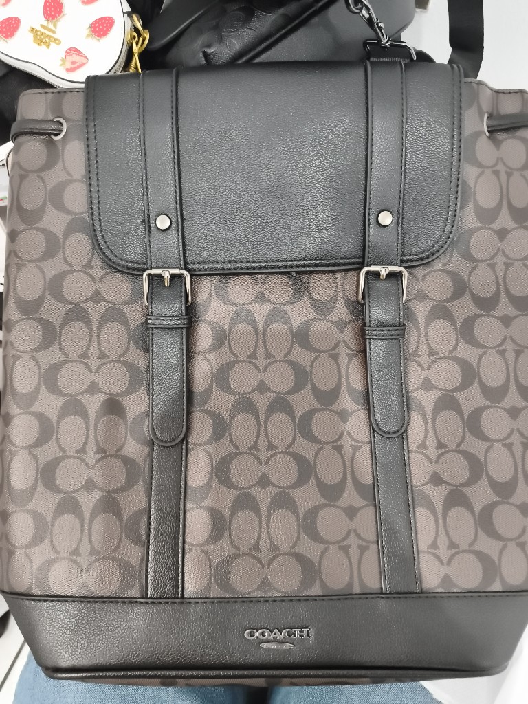 MOCHILA COACH CAFÉ