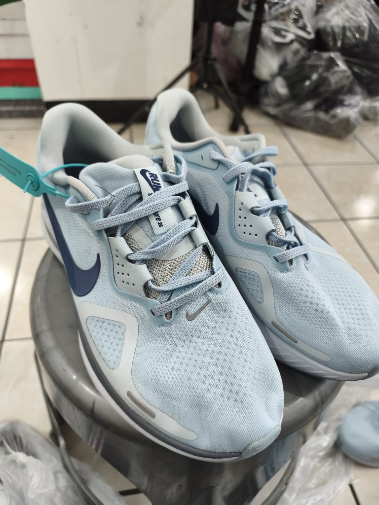 NIKE AIR MAX BLANCO AZUL #6