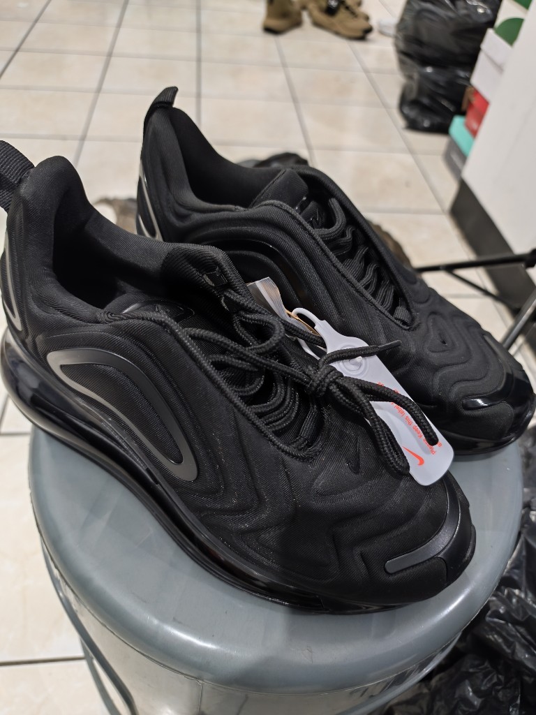 NIKE AIR MAX 720 BLACK NOIR #5