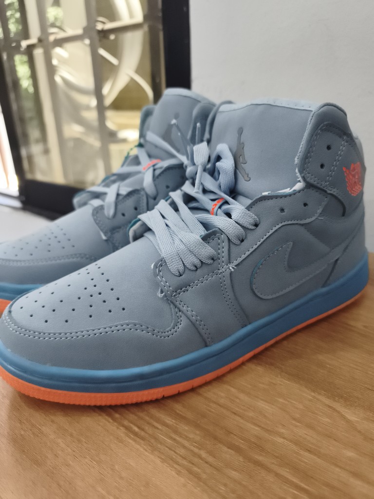 NIKE JORDAN BOTA AZUL #7