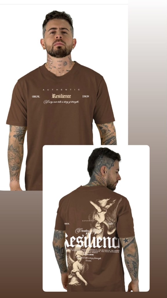 Camiseta cafe Resilience