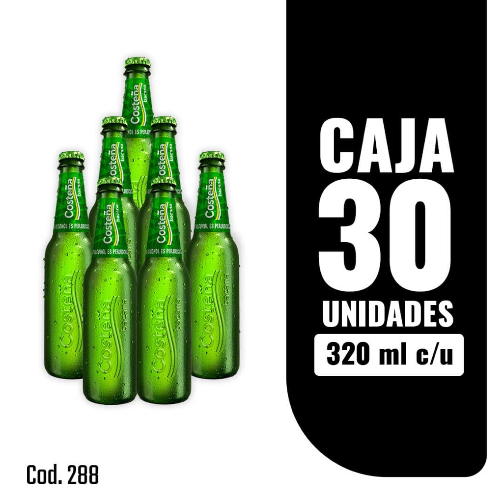 Costeña bacana 320ml*30