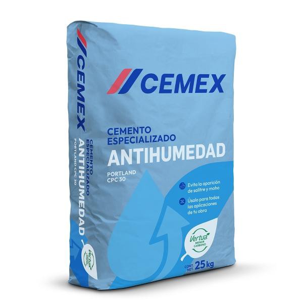 Cemex cemento antihumedad 25 kg