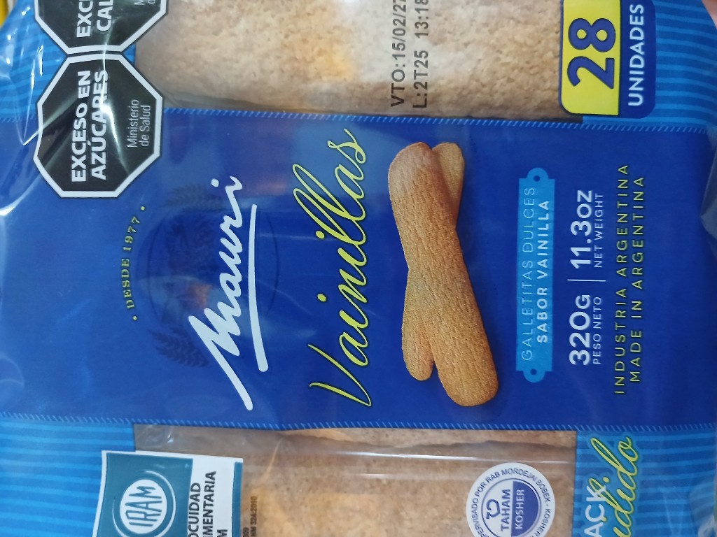 Mauri vainillas 320g