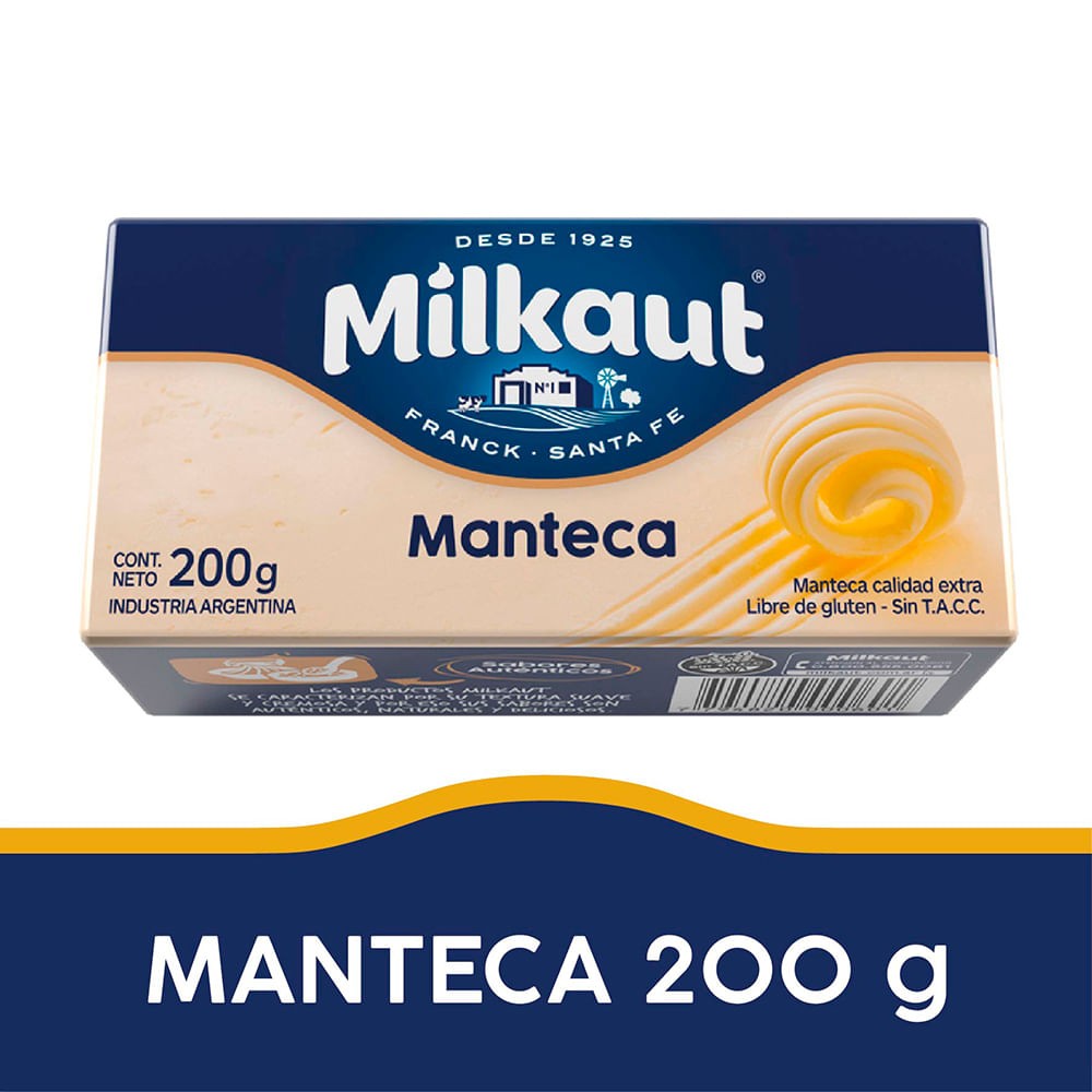 Manteca milkaut 200g