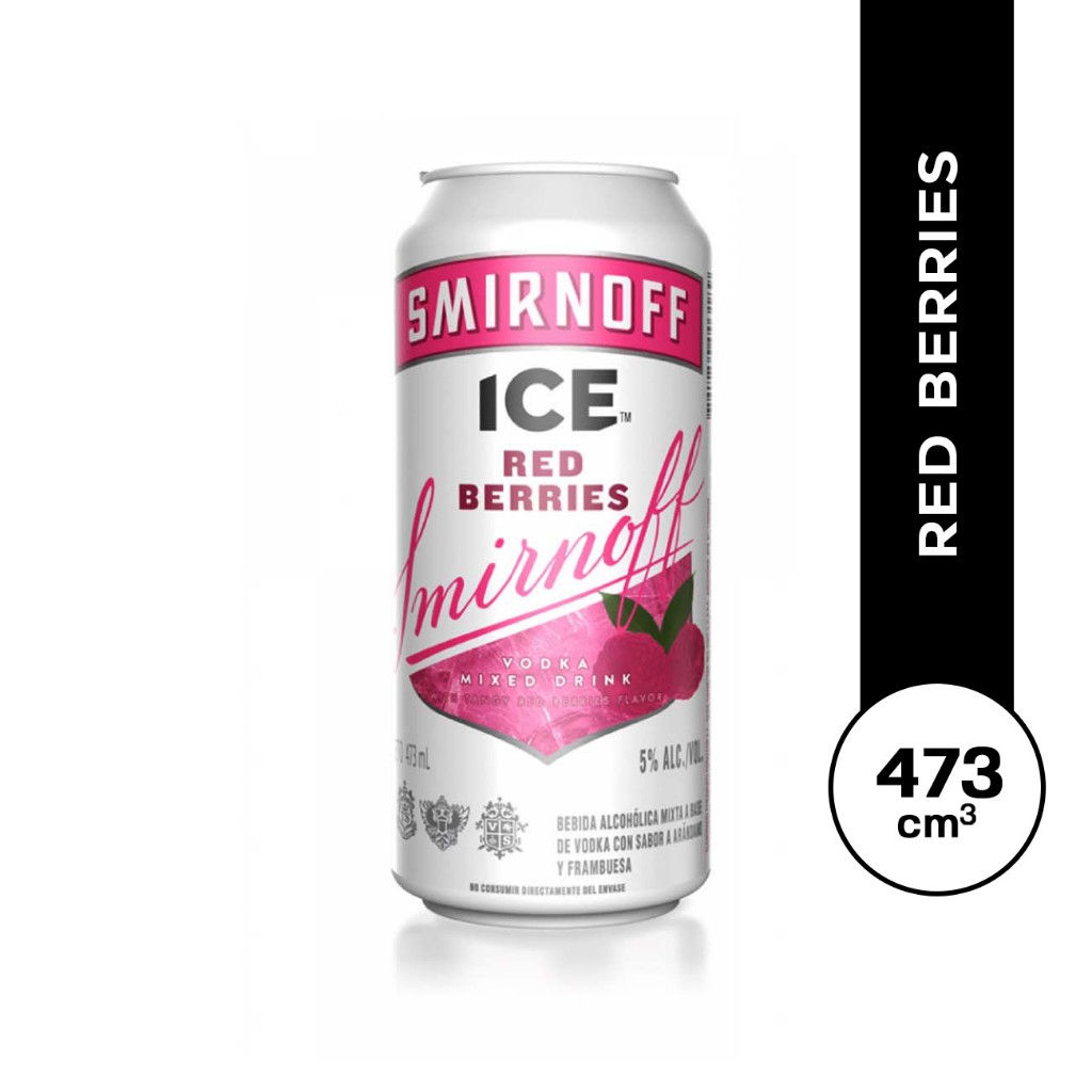 Smirnoff Ice red Berry 473 cc