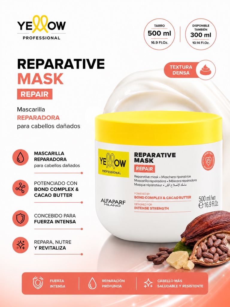Yellow Professional Mascarilla Reparative Mask