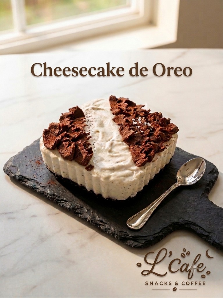 Cheesecake de Oreo