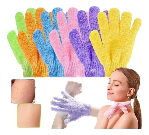 Guantes exfoliantes