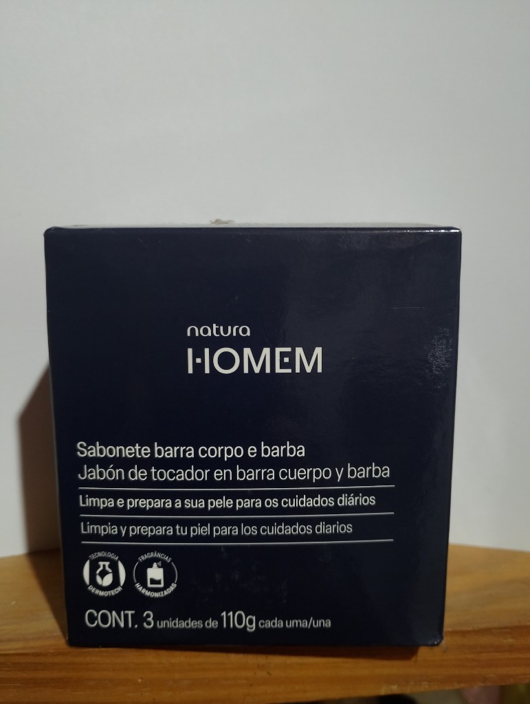 Jabón para cuerpo y barba x 3unid.