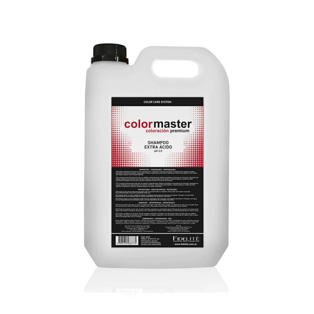 Acondicionador ácido color master x 5 litros