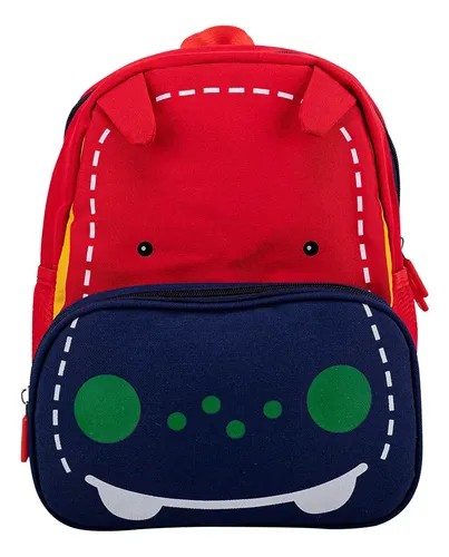 Mochila de tela.