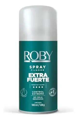 Fijador Roby. Extra fuerte.