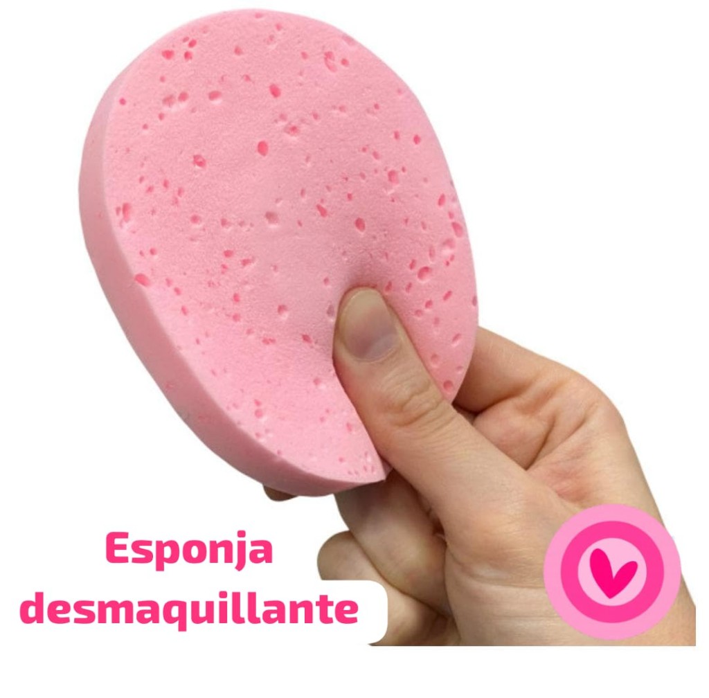 Esponja desmaquillante x2