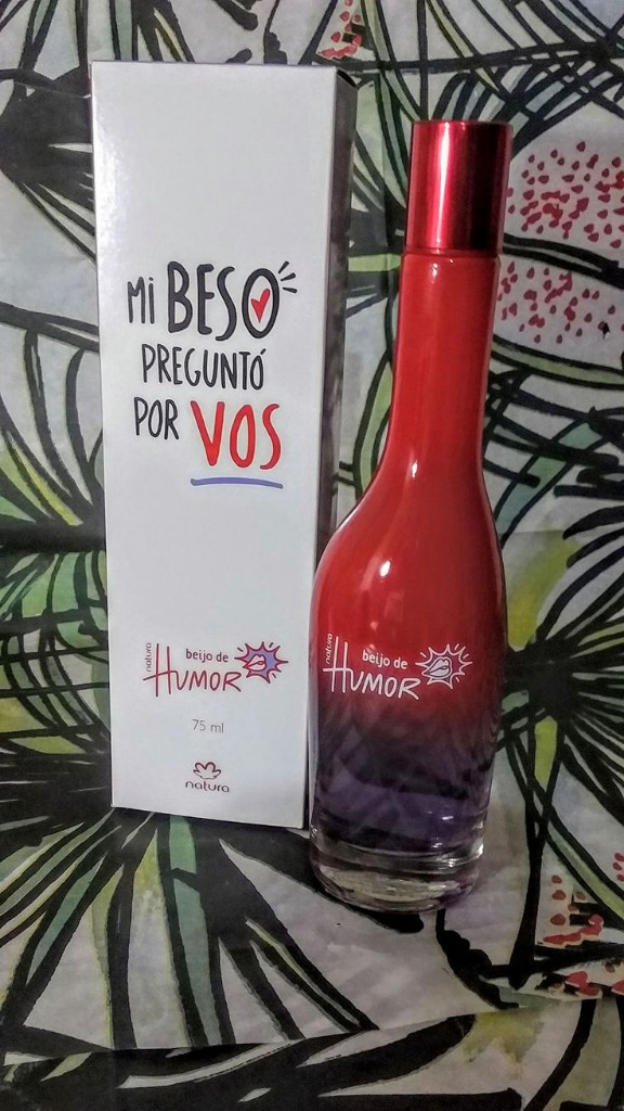 Perfume Beijo de humor