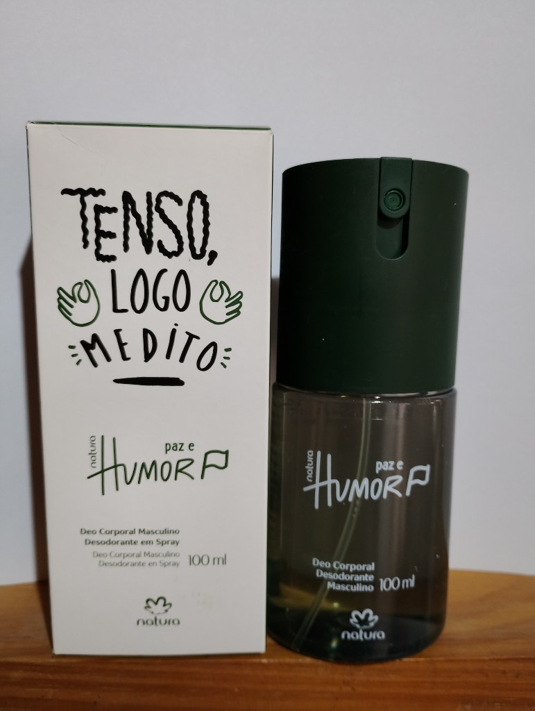 Deo corporal paz e humor