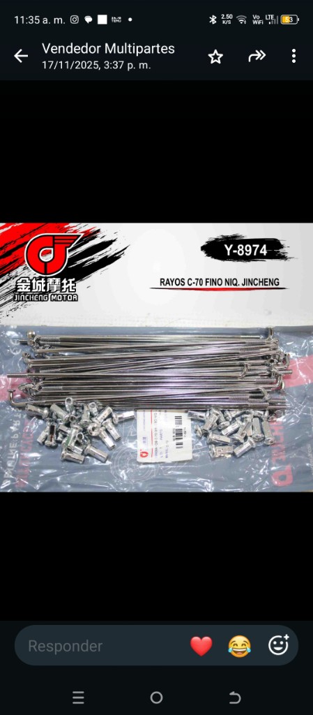 RAYOS C70 NIQ JINCHENG